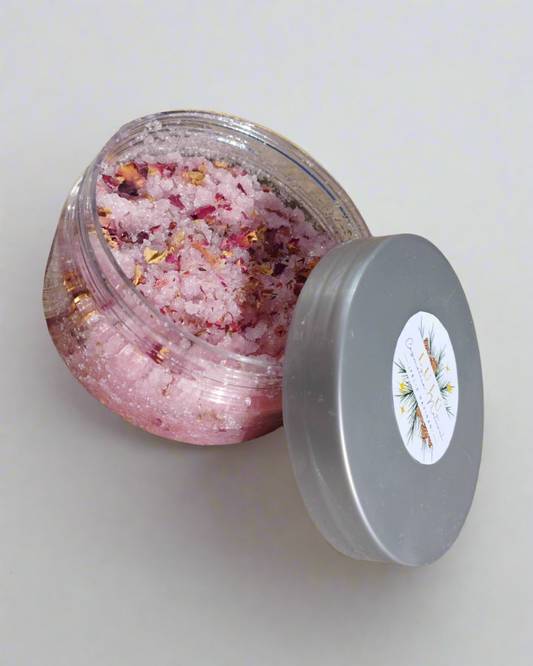 Exfoliante corporal rosas